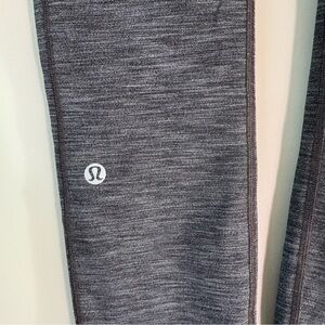 EUC LULULEMON SPEED UP TIGHT WITH POCKETS GRAY SPACE DYE COLOR SIZE 4